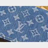 Perfect Louis Vuitton Copy LV x TM Zippy Wallet Monogram Denim