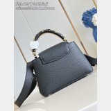 Louis Vuitton Capucines Mini M14976 Black High Quality Handbags