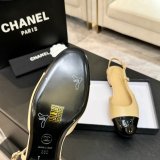 CC 26 Calfskin Flat Slingbacks