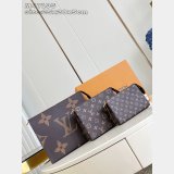 Louis Vuitton Trio Toilet Pouch M47195 AAA+ Bag