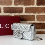 Replica Handbag Store Gucci 476433 Best GG Marmont Super Mini Bag