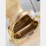 Louis Vuitton Capucines Designer 7 Star M48865 Golden Baby's Breath Bag