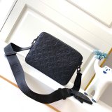 Top Quality Louis Vuitton Duo Messenger G65 M69827 Black