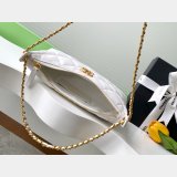 Copy Looking For Hobo 1:1 Mirror AS5528 Black/White Handbag