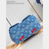 Louis Vuitton Inspired M13679 LV x TM Venice NM Monogram Denim Bag