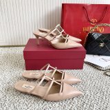 Valentino Runway Garavani Leather Mules