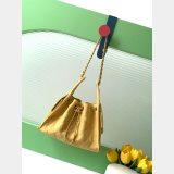 Best CC AS5631 25 Hobo Metallic Grained Calfskin Bag