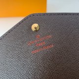 AAA+ LV N60114/N63209 Sarah Wallet Damier Ebene