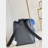 Louis Vuitton Designer M45275 Discovery Backpack Damier Graphite Replica Bags