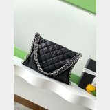 Designer Matelasse Chain Shoulder Ap3566 Black Bag