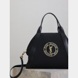 Saint Laurent Rive Gauche Bowling Tote Canvas 774048 Bag