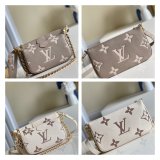 Best Louis Vuitton Replica Handbag Store Multi Pochette Accessoires Bicolor Monogram M45777