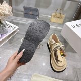 Top loewe Faro lace-up in suede calfskin