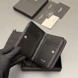 CASSANDRE MATELASSE compact zip-around wallet