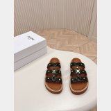 Classic Retro Celine Fake Flat Sandals Shoes