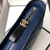 Best CC Gabrielle hobo bag 28cm Black Blue