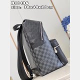 Copy Louis Vuitton Discovery Backpack N40436 Damier Infini Men