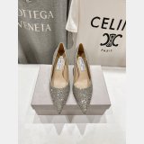 Replica Handbag Store Jimmy Choo High Heel Shoes Flat/6.5/8.5CM