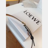 Replica Handbag Store Loewe Women Belt 1:1 Mirror Smooth 1.5cm Width