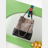 Duplicate AS5636 Suede Metiers Dart Small Shopping Bag