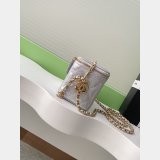 Shops 7 Star Chain Vanity AP3940 Lambskin Bag