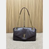 Replica 777399 Saint Laurent Grained Lambskin Calypso Shoulder Bag