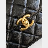 Luxur Quality Large Flap 1:1 Mirror AS5642 Black Bag