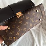 UK Louis Vuitton Damier Ebene One Handle Flap Bag MM M43125 Monogram