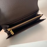 AAA+ LV N60114/N63209 Sarah Wallet Damier Ebene