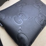 Black Jumbo GG Gucci Knockoff Messenger Men 761747 Luxury Bag