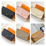 AAA+ Louis Vuitton Pochette Félicie Fashion Purse M82477