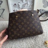 Cheap Louis Vuitton Replica Handbag Store Montaigne BB Monogram M41055 Brown
