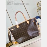 Louis Vuitton Designer M11947 Neverfull Bandoulière Inside Out Bag
