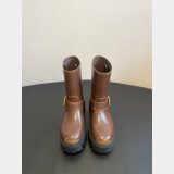 Top Quality Prada Leather Booties