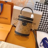 AAA+ Louis Vuitton Replica Cannes Epi Leather in Black