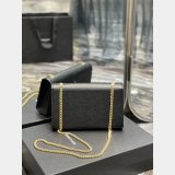 YSL Top Quality 364021 Original Caviar Leather Shoulder Fake Bag