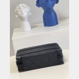 Louis Vuitton Luxury M59163 Black Handle Soft Trunk Taurillon Monogram Men Bags