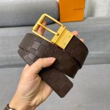 Louis Vuittons Knockoff Damier 40mm Infini Belts
