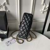 Top Mini Flap Quality AS5813 Black Bag