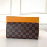 AAA+ LV N60114/N63209 Sarah Wallet Damier Ebene