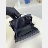 Louis Vuitton Luxury M59163 Black Handle Soft Trunk Taurillon Monogram Men Bags