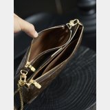 Louis Vuitton Luxury M44840 Multi Pochette PINK or Greem