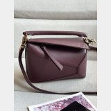 Best Mini Puzzle Calf Leather Loewe Handbag 18cm