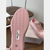 Sunny F Leather Mix and Jimmy Choo Lace Low Top Trainers