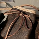 UK Louis Vuitton Nano Noe Monogram in Marron M41346 Bag