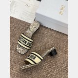 Replica Handbag Store 1:1 Mirror Dway Heeled Slide