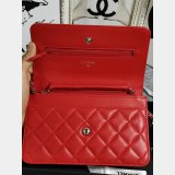 Top Quality WOC CHAIN BAG 19cm Lambskin