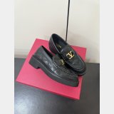 Valentino Garavani V Logo Signature Quilted Loafers
