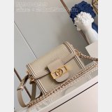 Best Lv Dauphine Khaki Louis Vuitton M90499 Replica Bag