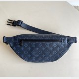 Louis Vuitton Replica China M45729 Discovery Bumbag PM Monogram Shadow Blue Bags